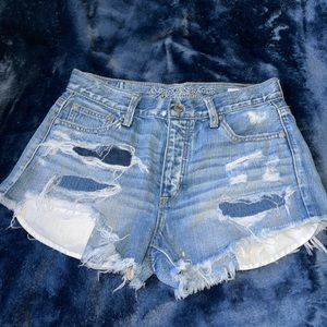 American eagle vintage high rise festival shorts size 4